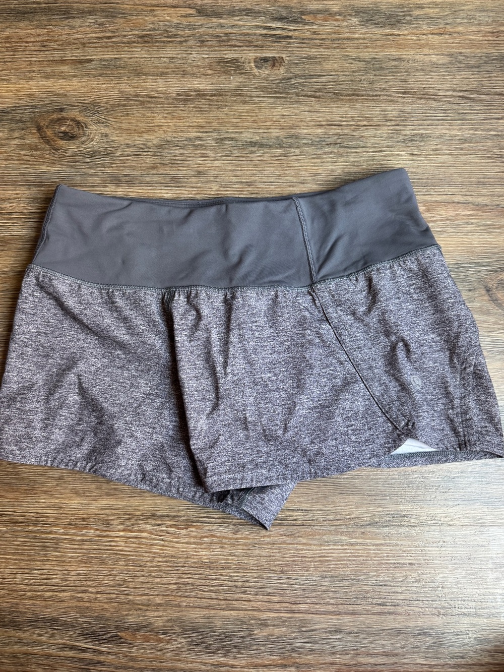 Gray Grey Charcoal Lululemon Shorts Size 2